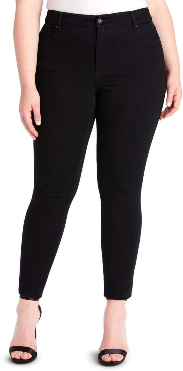 Jessica Simpson Womens Adored Curvy High Rise Skinny Jean Plus