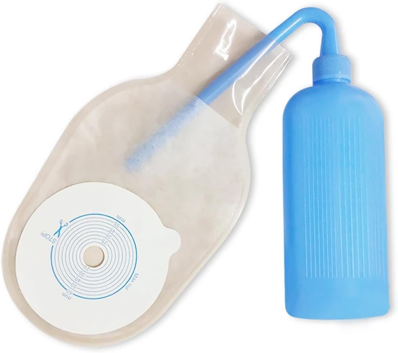 Incontinence & Ostomy Products Drainable Pouches Wash Bottle Colostomy Bag Squirt Refillable Cleansing Bottle 350ml 1 Pack