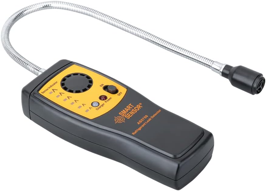Halogen Gas Detector Automotive Air Conditioning Refrigerant Gas Freon Leak Detector Location Determine Tester Alarm R134a