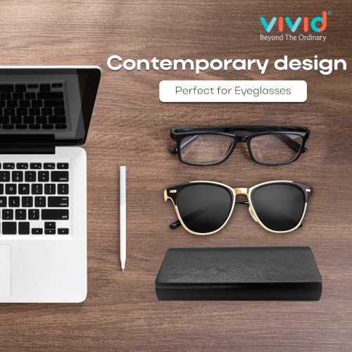 Image of VIVID Unisex Specs Magnetic Eyewear Dabbi Faux Leather Hard Case Cover
