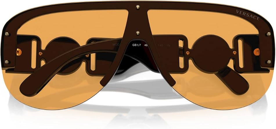 Versace Man Sunglasses Black Frame, Dark Grey Lenses, 0MM