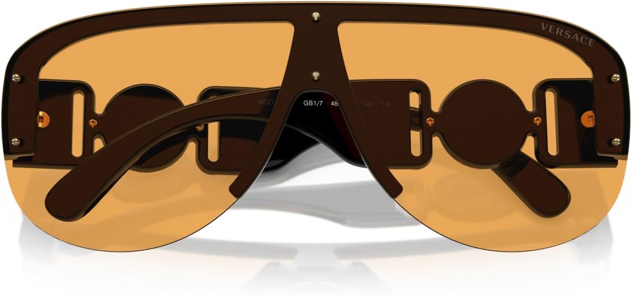 Versace Man Sunglasses Black Frame, Dark Grey Lenses, 0MM