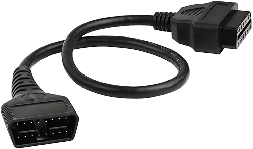Miniatura 6 de iKKEGOL Cable de extensión completo de 16 pines OBD2 OBD II de macho a hembra, herramienta de diagnóstico, adaptador de conector de enchufe de