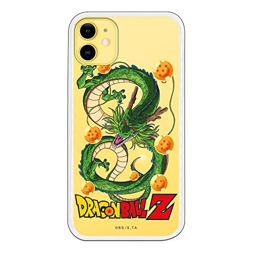 Wondee Funda TPU Compatible con iPhone 11, Carcasa Dragon Ball Anti-Choques y Anti-Arañazos, Funda Silicona Compatible con Carga Inalambrica, Transparente