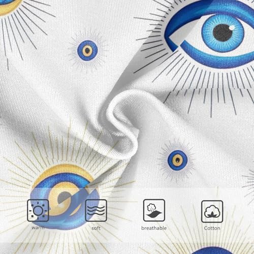 Toddler Briefs, Blue Eyes White Girls' Cotton Brief Underwear, 2T–8 Years3