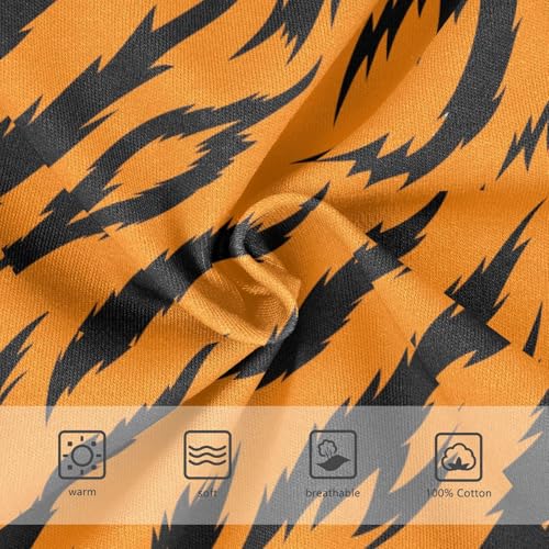 Boys' Underwear Cotton Little Boys Animal Skin Tiger Print Briefs Soft Toddler Underwear 2T-8Y3