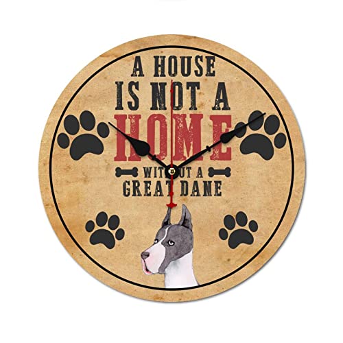 Horloge murale cadeau idéal propriétaire de Great Dane