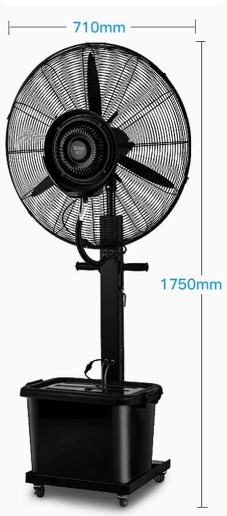 Oscillating Adjustable Pedestal Stand Fan for Indoor, Bedroom, Living Room, Home Office & College Dorm Use