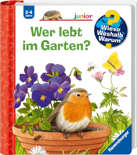 Wieso? Weshalb? Warum? junior, Band 49 - Wer lebt im Garten? (Sachbuch ab 2 Jahre - mit Klappen...