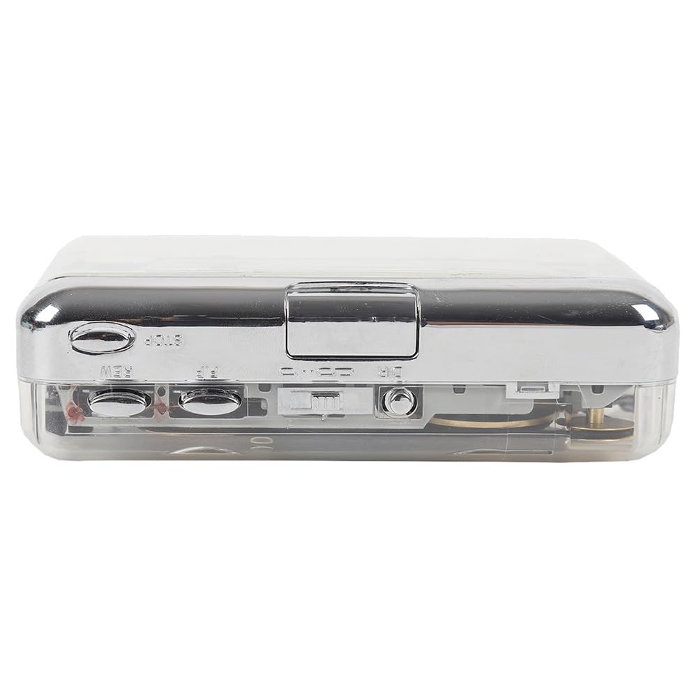 Reproductor de Casetes TON010B, Grabador de Cinta Portátil A MP3, Captura de Casetes USB Transparente A Formato MP3, Reproductor de Música de Cinta A