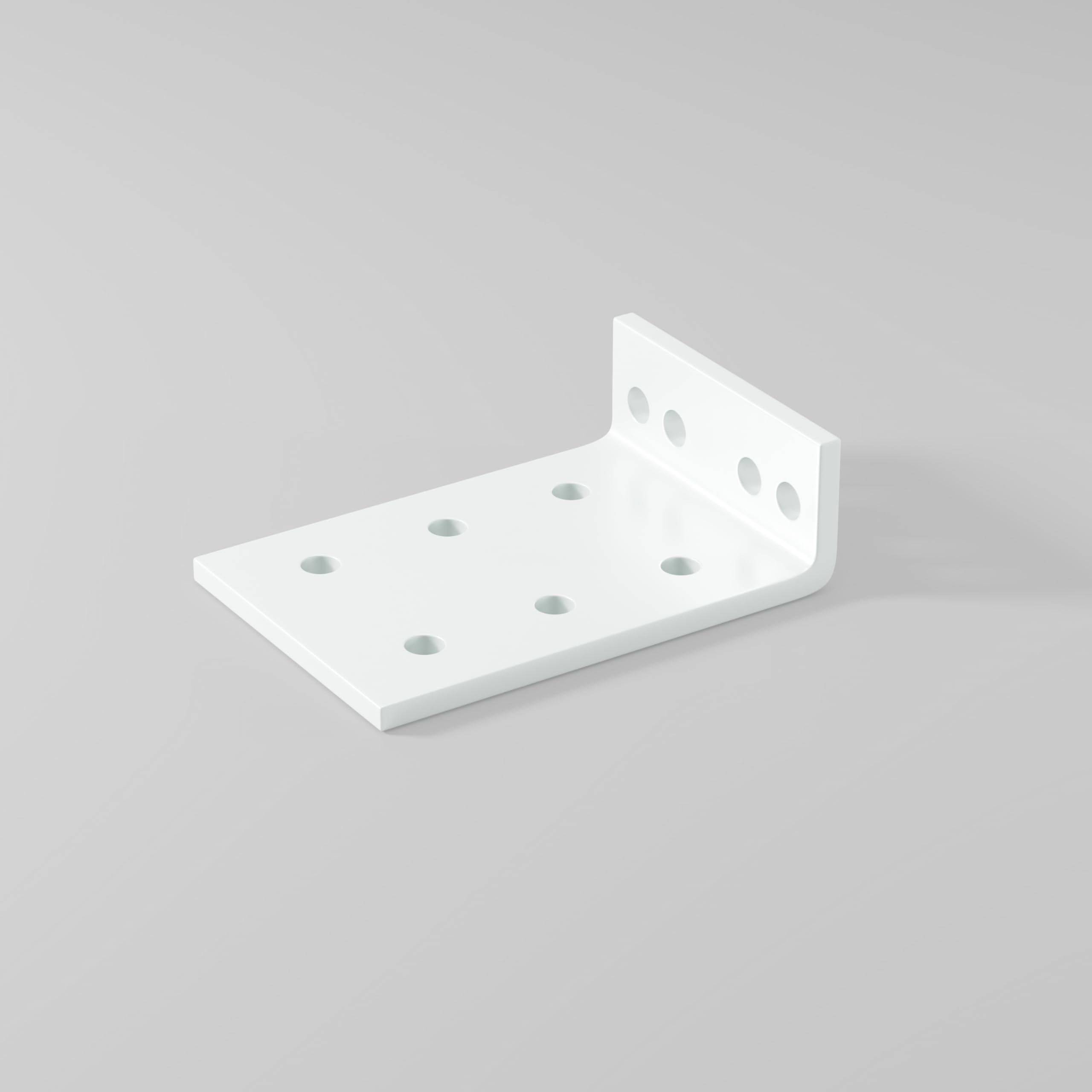 Supporti Tenda Da Sole Home Trends - Per Parete E Soffitto Acciaio Bianco