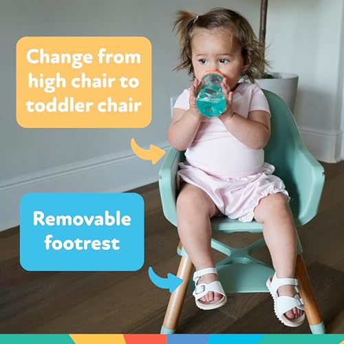 image for Nuby 4-in-1 Baby High Chair Seat with Removable Tray - 6+ Months to 3 