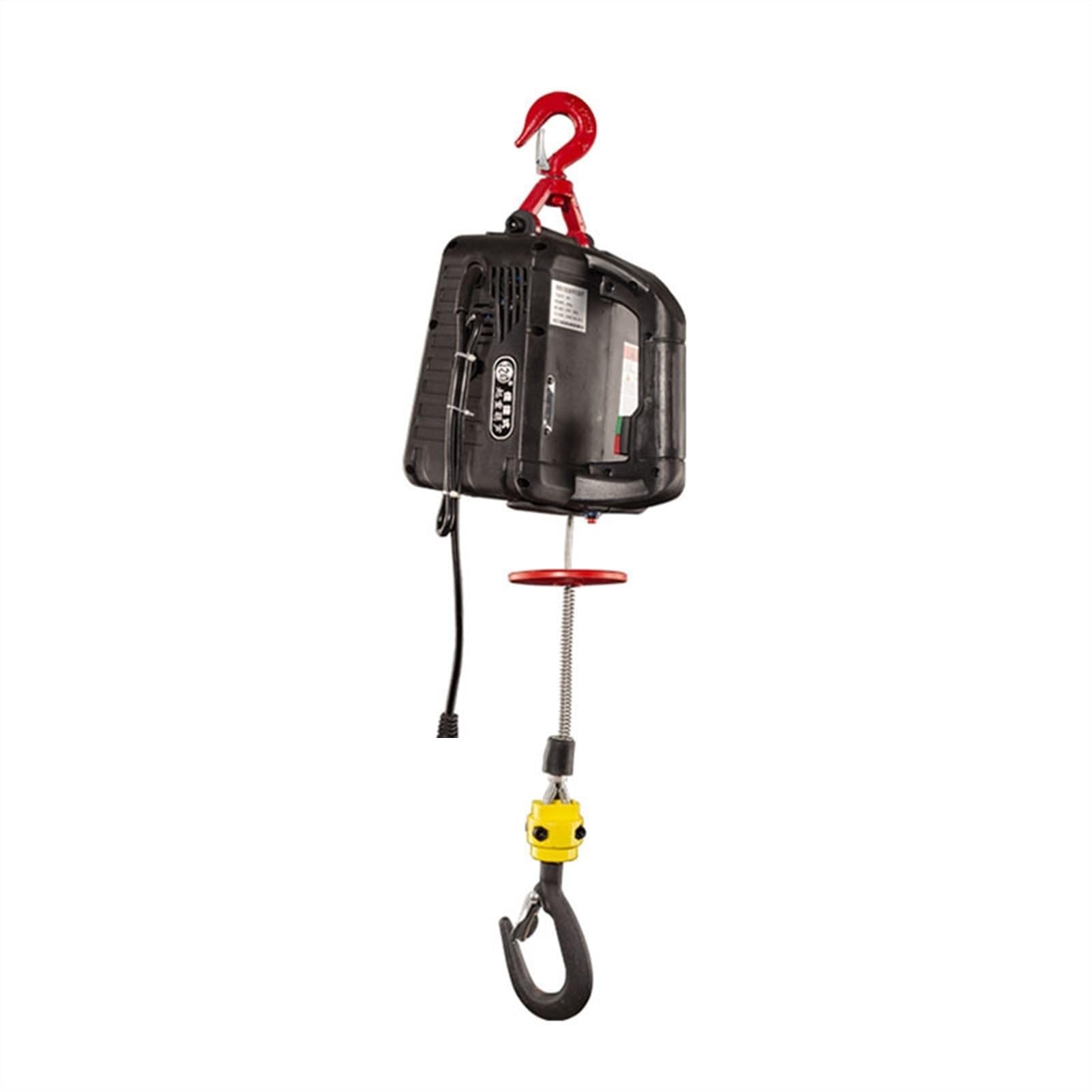 Engine Hoist, 300KG Electric Hoist Portable Hand Winch Traction Block Steel Wire Rope Lifting Towing(3 in 1)
