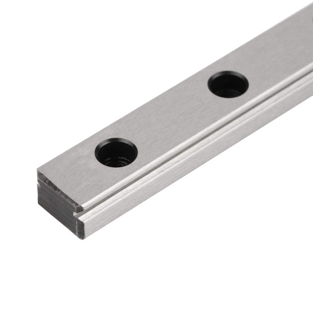 Router di trasporto lineare MGN12H 600mm con carrello scorrevole per guide di scorrimento con blocco scorrevole, blocco guida lineare per apparecchiature automatiche, strumenti di misurazione di preci