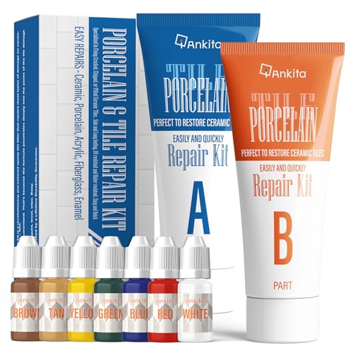Tile Repair Kit, Ceramic Tile Repair Kit for Chips &
