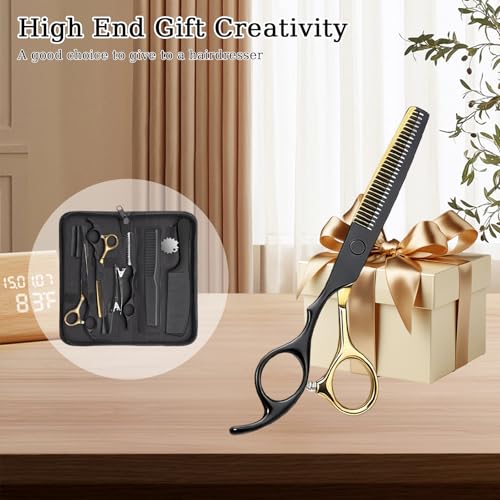 Kit coiffure complet avec ciseaux pour désépaissir les cheveux des débutants à la maison