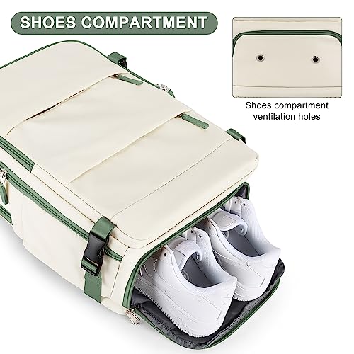 Image of coofay Large Travel Backpack For Women Men Airline Approved Carry On Backpack Flight Approved Waterproof Sports Luggage Backpack Casual Daypack Hiking Backpack