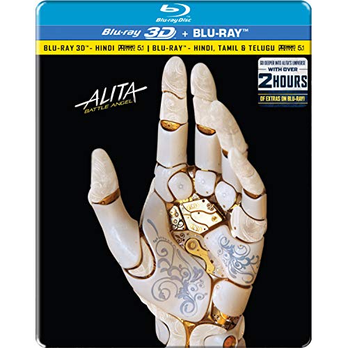 Alita: Battle Angel (STEELBOOK) (3D + Blu-ray) (2 Disc)