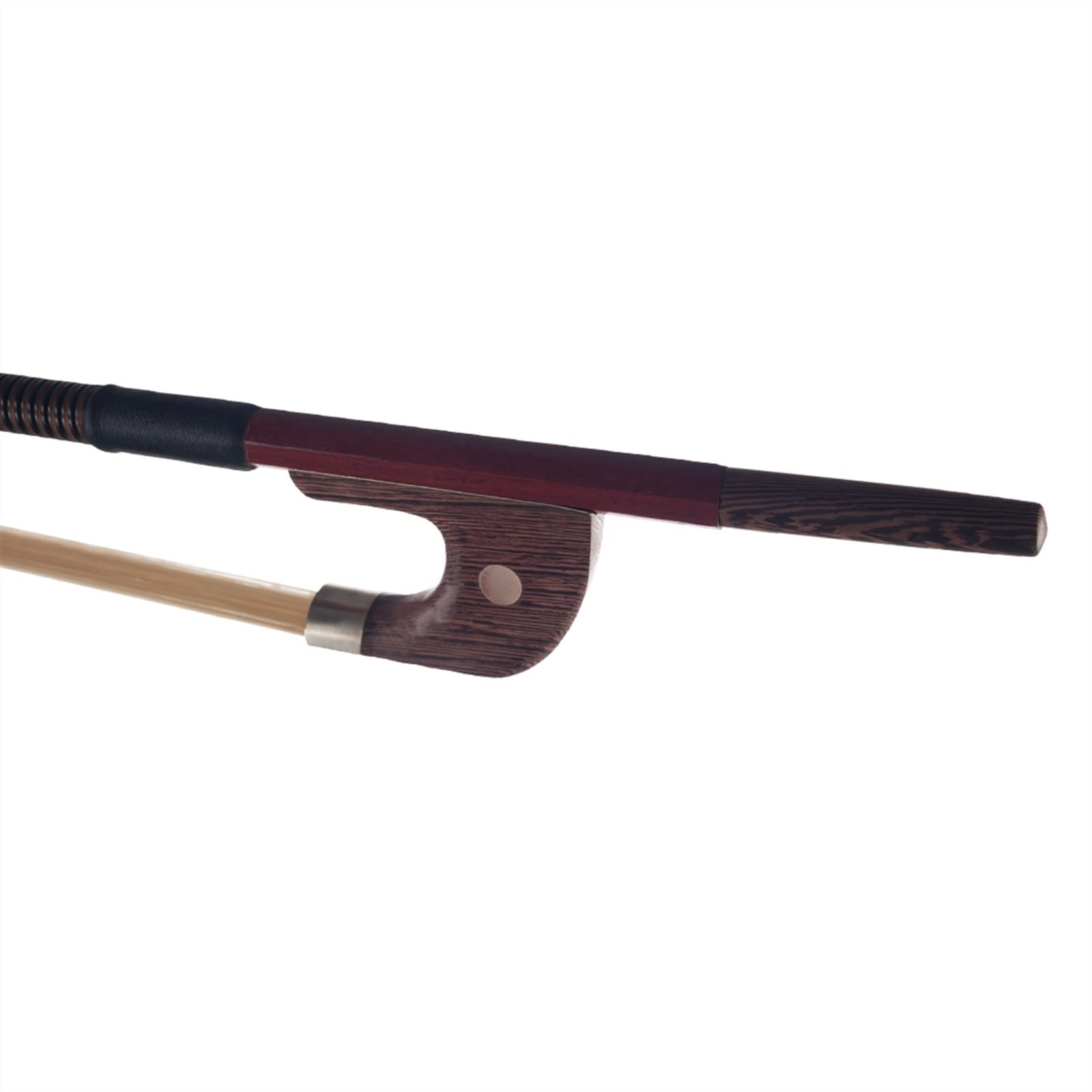 TSTS 3/4 4/4 Kontrabass Brasilholzbogen Weißer Rosshaarbogen Schülerbogen Anfängergebrauch Student Violinbogen (Color : 3/4)
