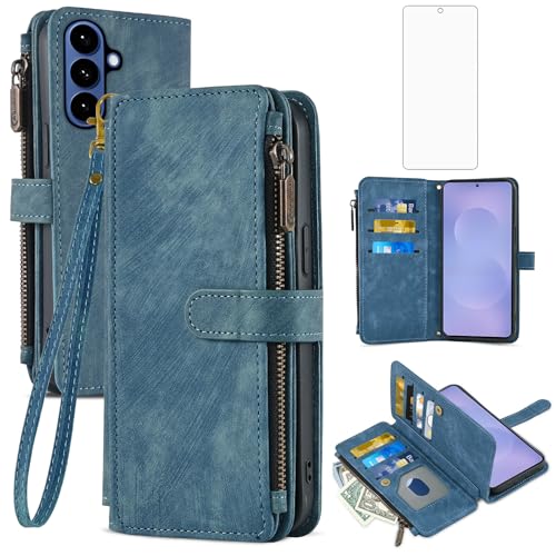 Coque Samsung S26+ portefeuille antichoc protégeant l'écran avec porte-carte intégré