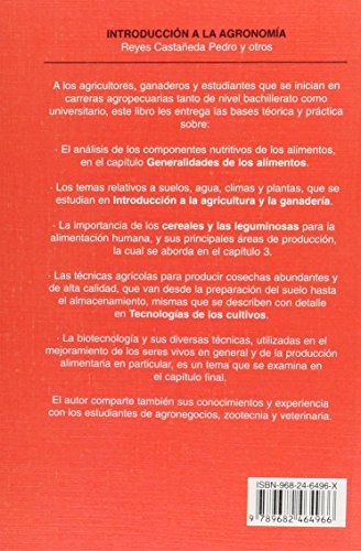 Introduccion a la agronomia/ Introduction to Agronomy