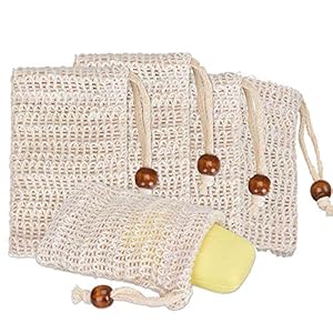 Phogary Seifensäckchen Biob 5er Set Sisal Natur