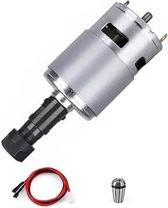 CNC-Spindelmotor-Kit – 24 V, 12000 U/min, Bürstenlos, 44 Mm – Für 3018 CNC-Fräser, Inkl. Treiber & Spannzange