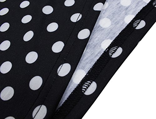 image for Berydress Women's Classic Cocktail Party Cap Sleeve Deep V Neck Draped