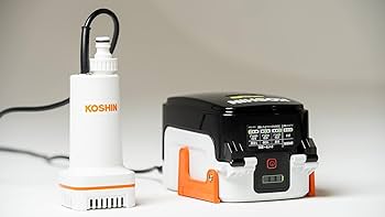 KOSHIN SSP-1820 充電式水中ポンプ 工進 充電式 水中ポンプ 小型 家庭用 SSP-1820 散水ポンプ 充電