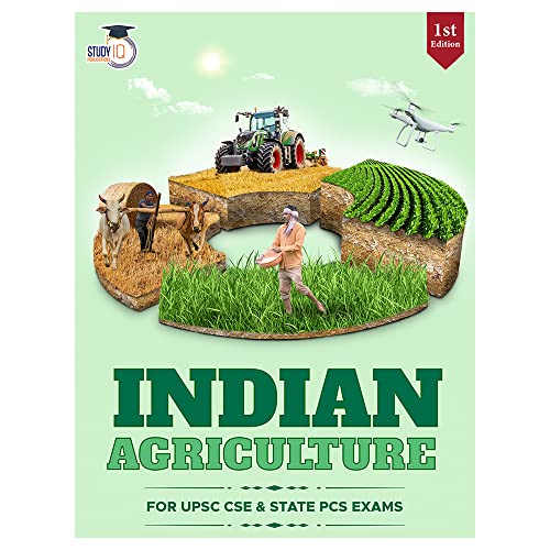 Image of Indian Agriculture & Indian Economy for UPSC CSE 2025 Prelims & Mains by StudyIQ (Set of 2)