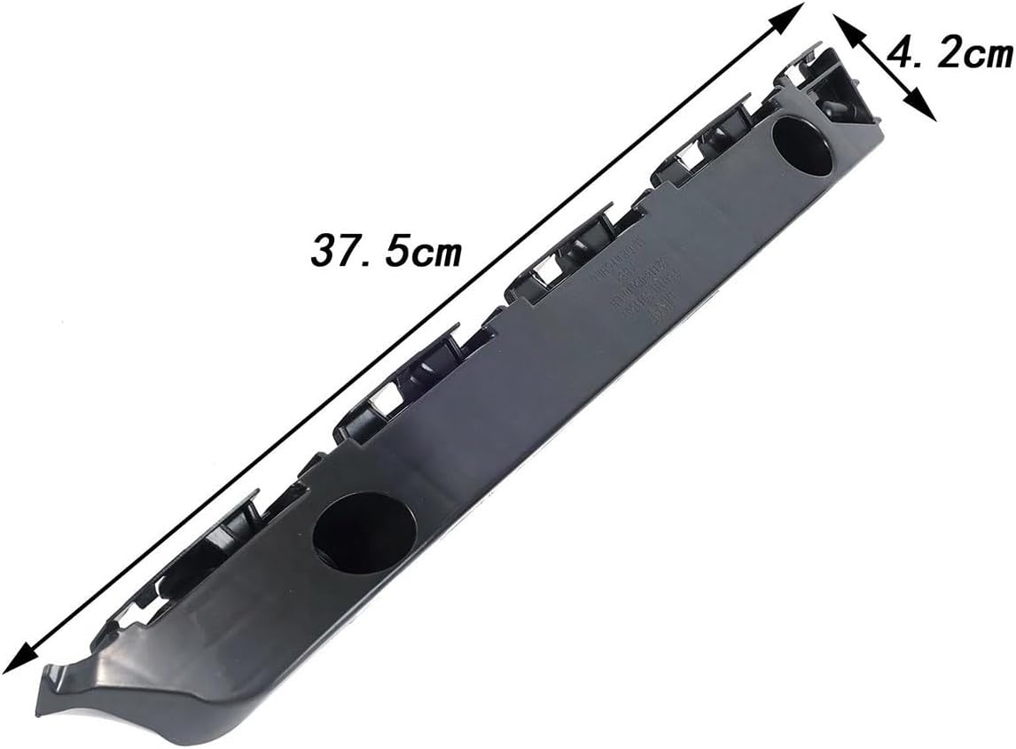 フロントバンパーブラケットサポート シエナ用 2011-2020 フロントバンパーブラケットセット、ブラック、左右セット