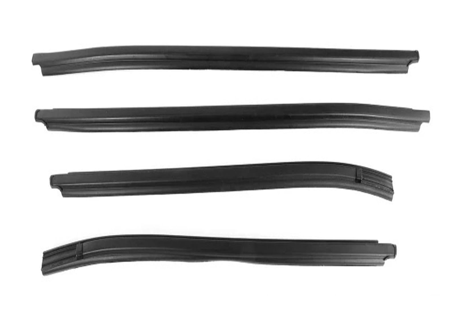 Sifusm One Color Rubber Seal 4Pcs For Toyota For Hilux Sr5 2005-2015 4 Doors Car Glass Sealed Strip Side Window Wheatherstrip Strip