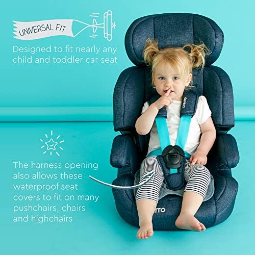 Koo-di Oopsie Do Do Baby Car Seat Protector & Pushchair Liner | Wetec Waterproof & Absorbent Seat Pad for Toddler Potty Training & Child Mishaps