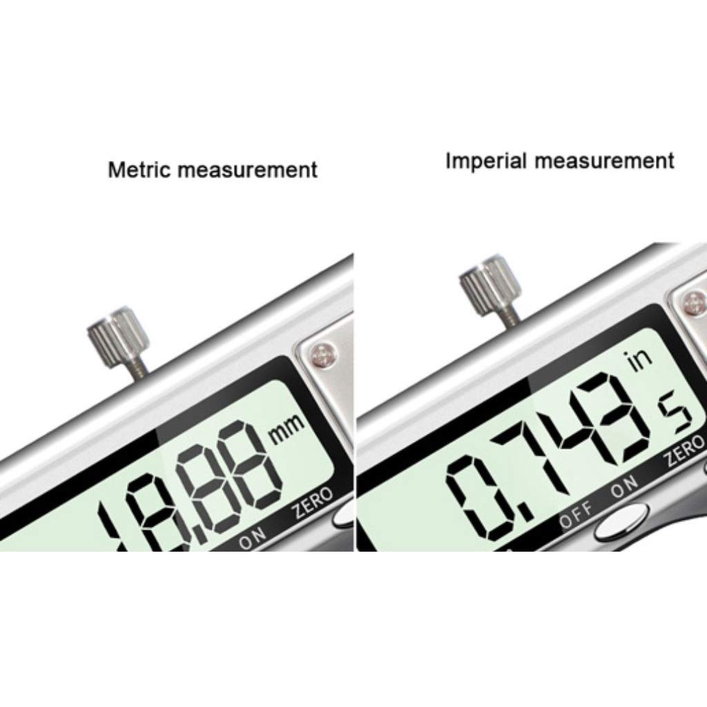 Suwalizki Elektroniczny Cyfrowy Cyfrowy Zacisk Ze Stali Nierdzewnej Vernier Caliper High Precision Industrial Pomiar Narzędzia Zakres: 0-150mm
