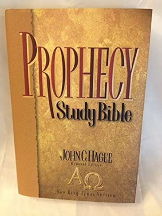 Prophecy Study Bible Hagee John 9780785203414 Books Amazon Ca