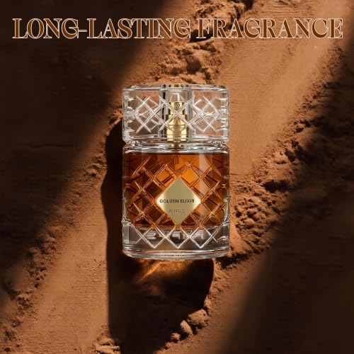 Image of AFLUXE Men's EDP Pheromone&Parfum, Oriental Gourmand Fragrance-RFS Golden | Long Lasting Perfume for Men, Eau de Parfum Spray, 3.74 Fl Oz-5