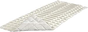 Badenia Bettcomfort Merino Perkal, Surmatelas, Blanc, 140 x 200 cm