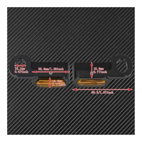 Clignotant LED moto feu de course pour Softail Sportster 1200 - 7