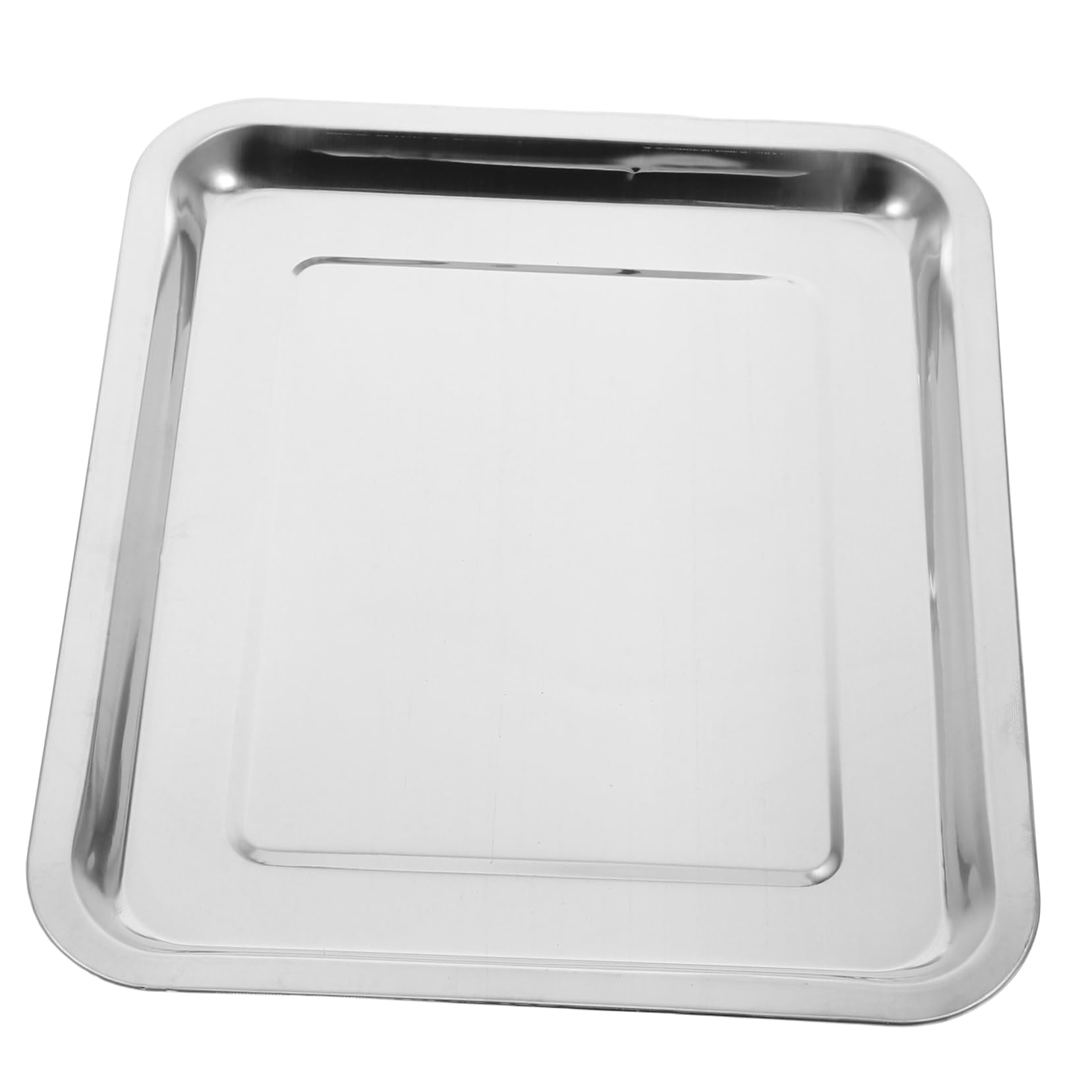 Cabilock Stainless Steel Roasting Pan Multi Functional Oven Tray For Cooking Baking And Bbq Large Capacity Food Tray With Suitable For Home And Outdoor Use