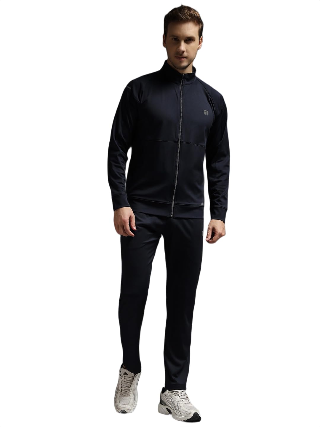 fck gold Men’s Winter Fleece Tracksuit | Soft Polyester Warm 2-Piece Set with Zip-Up Sweatshirt & Track Pants | Comfortable Sportswear for Gym, Running & Casual Wear/DFTS-5-picture-32