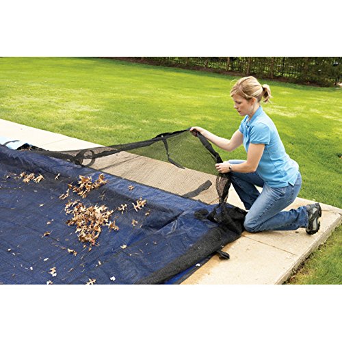 Image of Round Above Ground Leaf Net Pool Cover