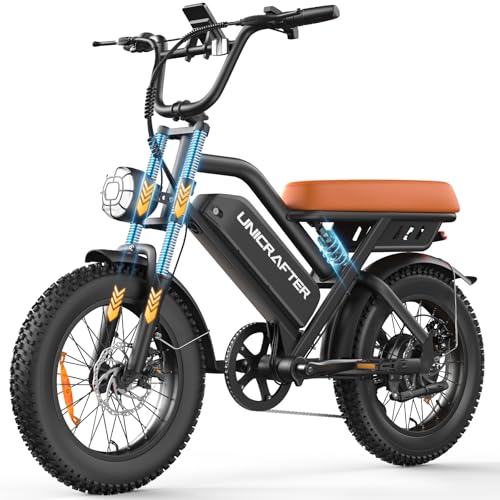 Electric Bicycle for Adults - 16"/20”x 4”Fat Tire, Peak 1000W
