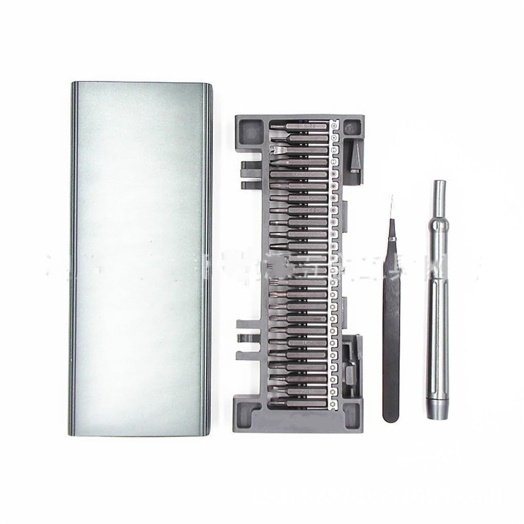 Reparaturwerkzeug, Multifunktions-S2-Schraubendreher-Set, Handy, Uhr, Laptop, Uhrmacherwerkzeug (wie abgebildet, passt für alle)