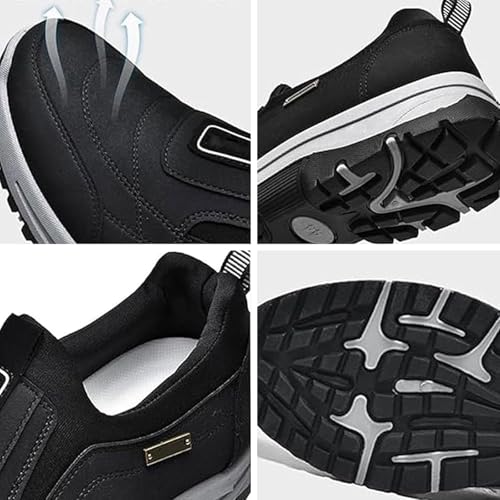 Men's Comfortable Waterproof Orthopedic Walking Shoe, Breathable Anti-Sprain Orthopedic Hiking Shoes4