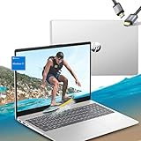 HP Laptop de 17 polegadas - Intel i3-N305 Beat i7-1165G7-32GB RAM -1TB SSD -Windows 11 - Tela HD+ IPS - Laptop Computadoras Portatil - Microsoft Copilot - 10 horas de vida útil da bateria - Estudante