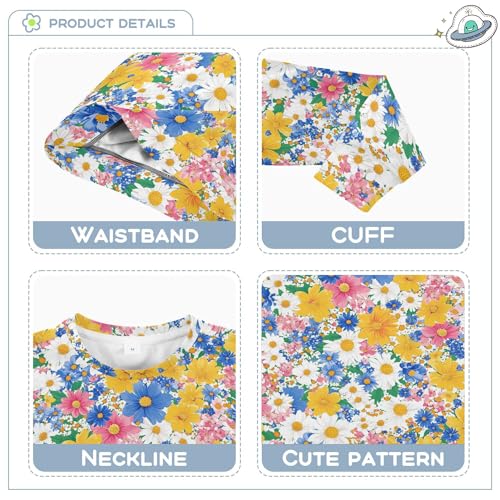 JUNZAN Spring Flowers Peach Blossom Little Boys Sweatshirts Hoodies Fleece Kids Pullover Hoodie Sports 4T3