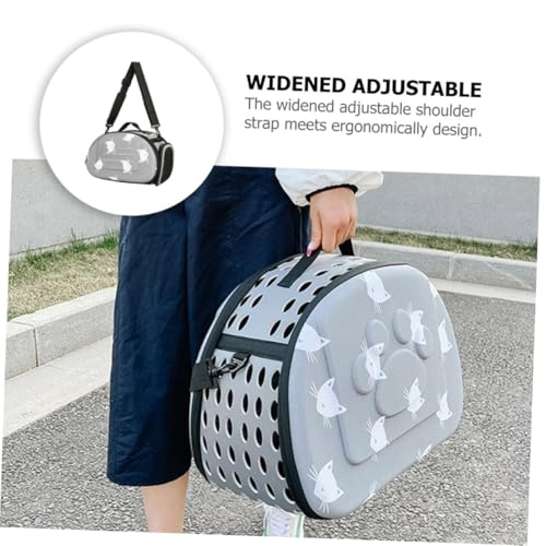 Sac de transport respirant et pliable pour chat Veemoon lavable