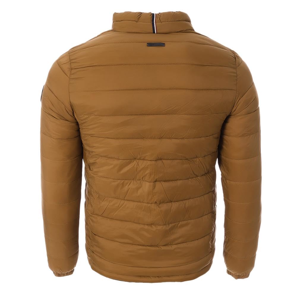 Geographical Norway - Chaqueta de plumón para hombre, color blanco y negro