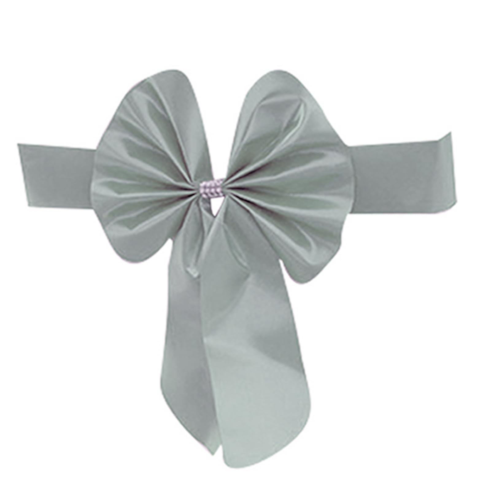 Elnwnnkc Quickly Fit Elastic Chair Back Satins Ribbon Stretch Chair Sashes for Various Chairs Home Decors Band Accessory Elastic