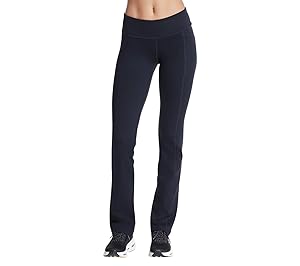 Skechers Women's Go Walk OG Mid Rise Pants, Black, X-Small